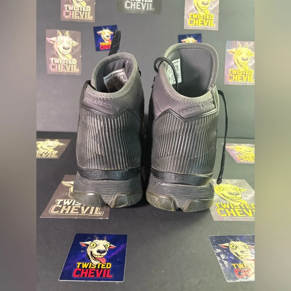 Under Armour Mens 8.5 Curry Top Gun High Top 1274425-006 Shoes Basketball Laced - Picture 6 of 12